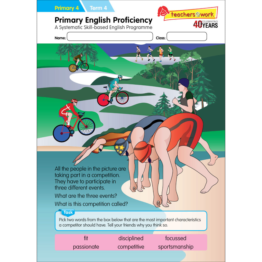Learning+ English Write on Track! PICTURE COMPOSITIONS Book 2