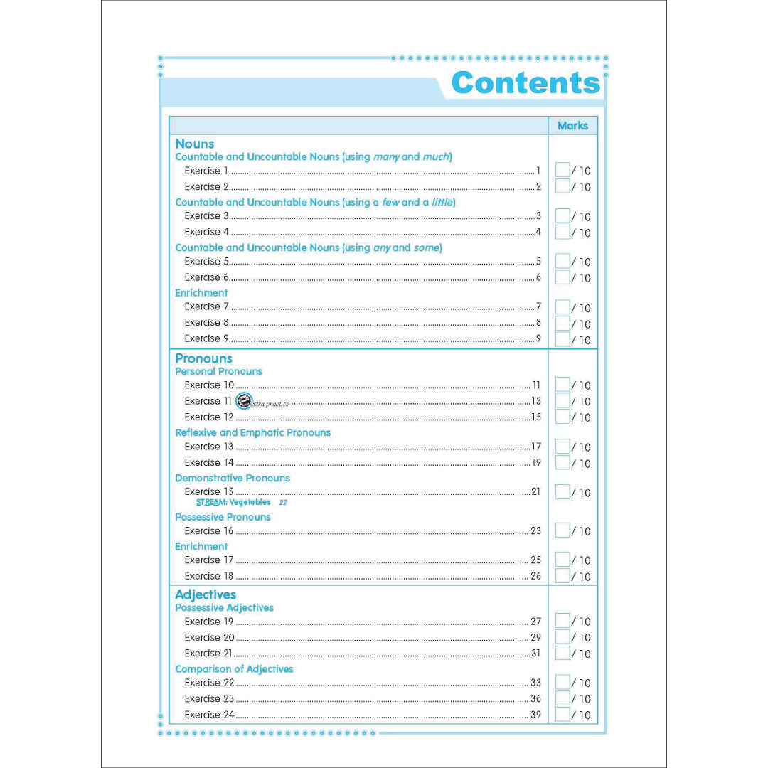 Conquer English Grammar Workbook 3