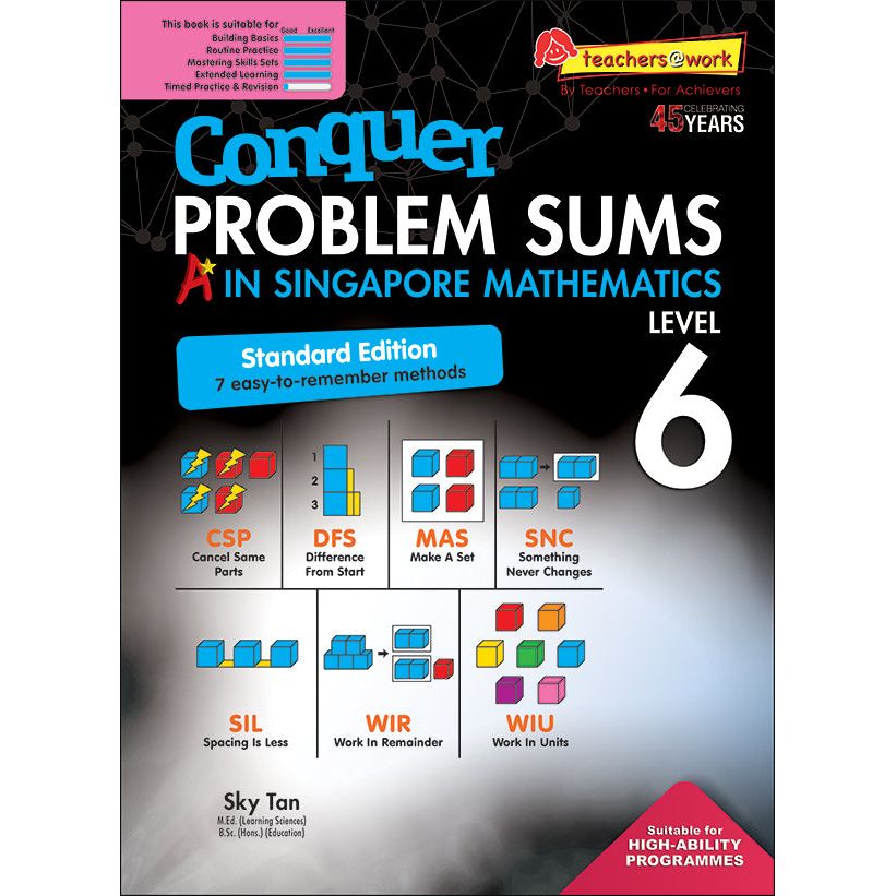 Conquer Problem Sum A* in Singapore Maths Level 6 [Standard Edition]