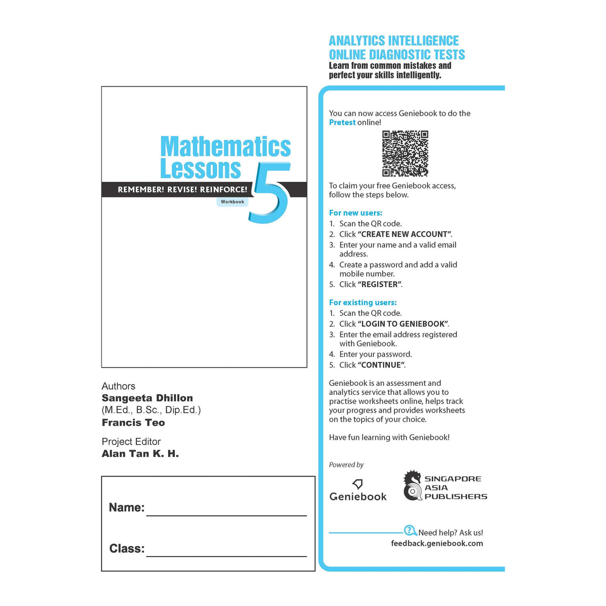 Mathematics Lessons Workbook 5