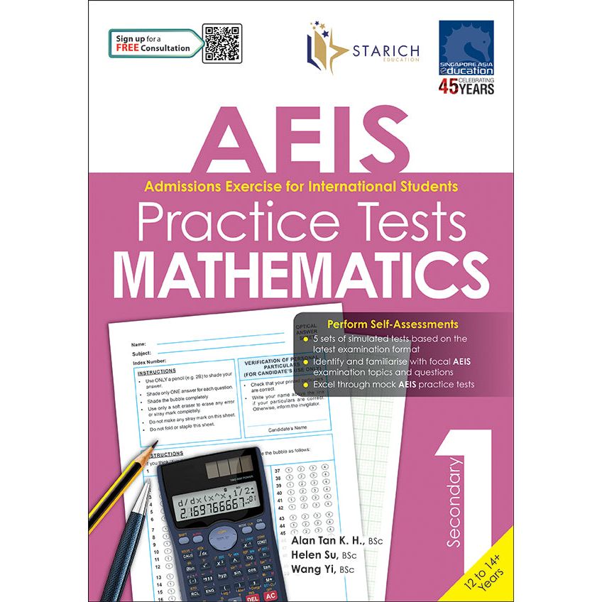 AEIS Practice Tests MATHEMATICS Secondary 1