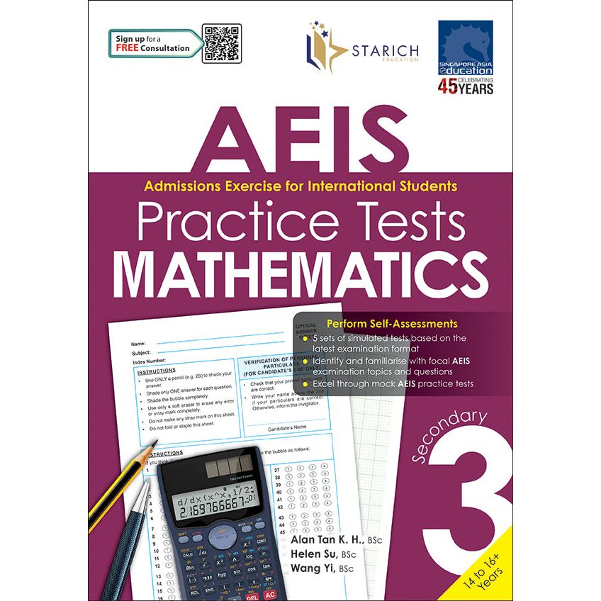 AEIS Practice Tests MATHEMATICS Secondary 3