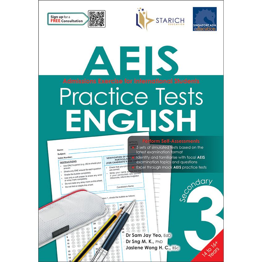 AEIS Practice Tests ENGLISH Secondary 3