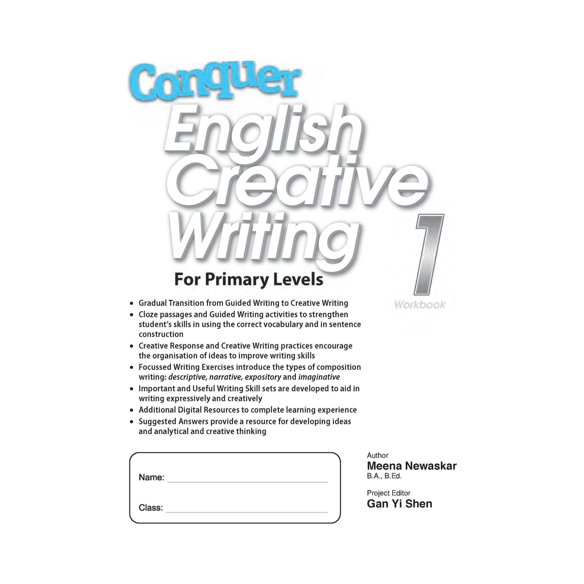 Conquer English Creative Writing Workbook 1