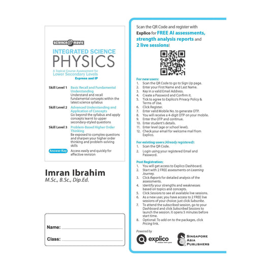 INTEGRATED SCIENCE PHYSICS (Lower Secondary Levels)
