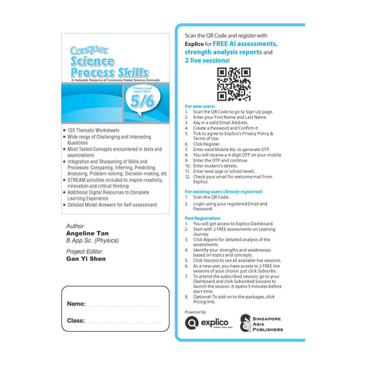 Conquer Science Process Skills Primary Level Upper Block 5/6