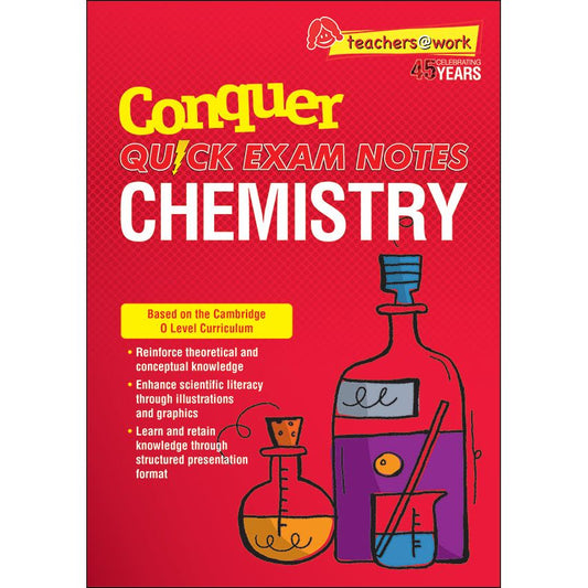 Conquer QUICK EXAM NOTES CHEMISTRY