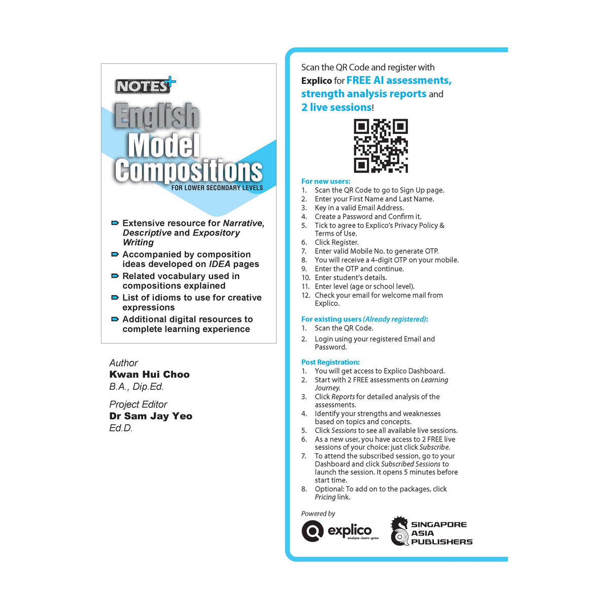 NOTES+ English Model Compositions For Lower Secondary Levels