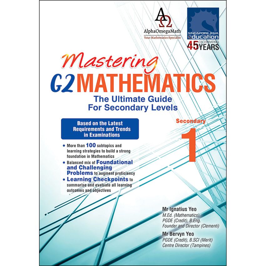 Mastering G2 MATHEMATICS Secondary 1