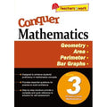Conquer MATHEMATICS [Geometry, Area, Perimeter and Bar Graphs] Book 3