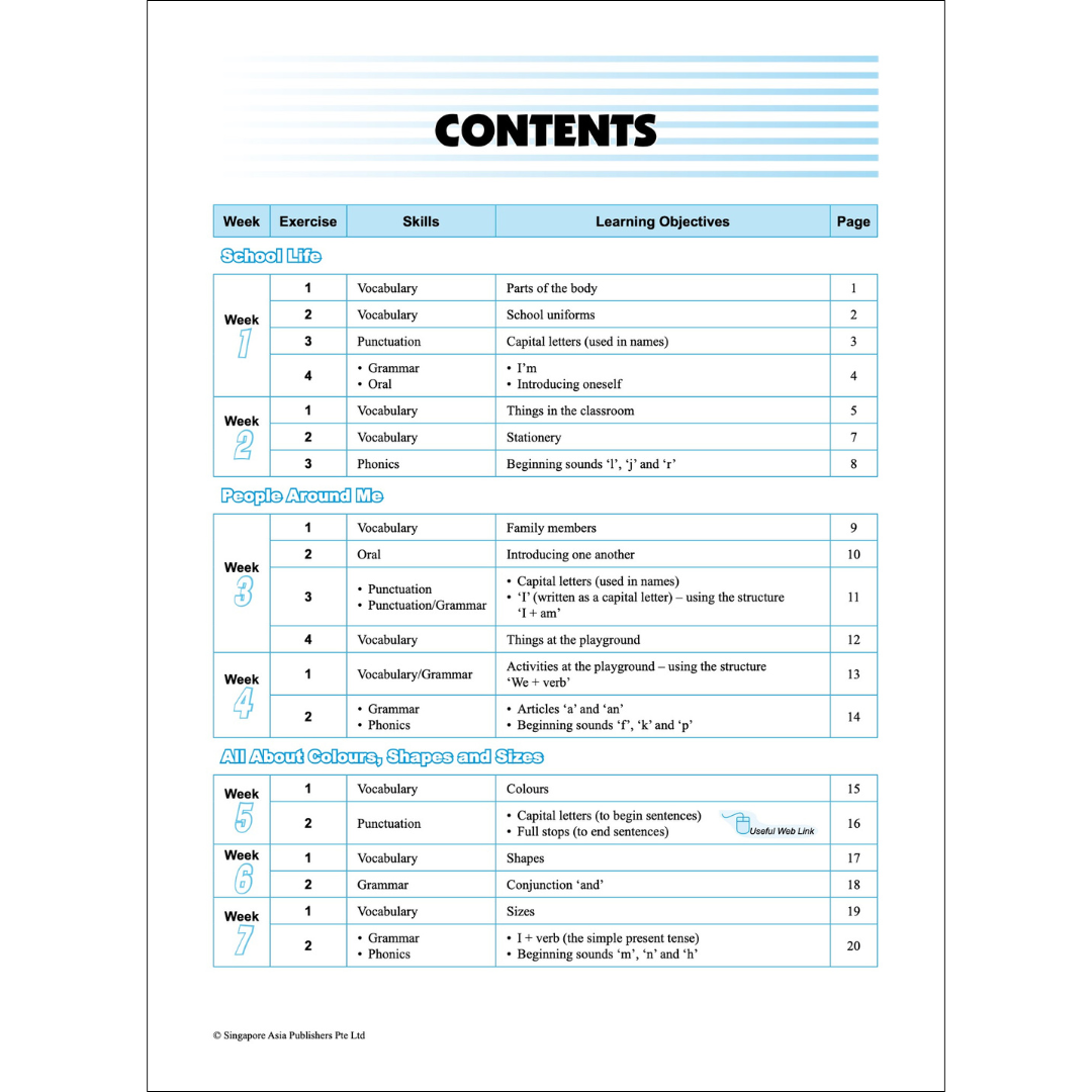 SCORE Workbook 1