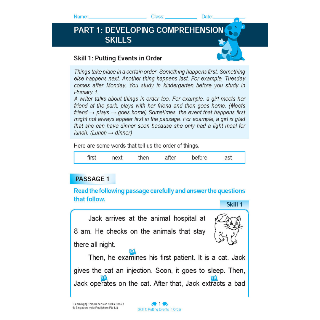 Learning+ ENGLISH by the MINUTE Workbook 6