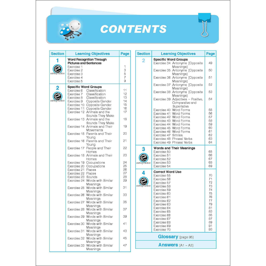 Learning+ ENGLISH GRAMMAR Workbook 4