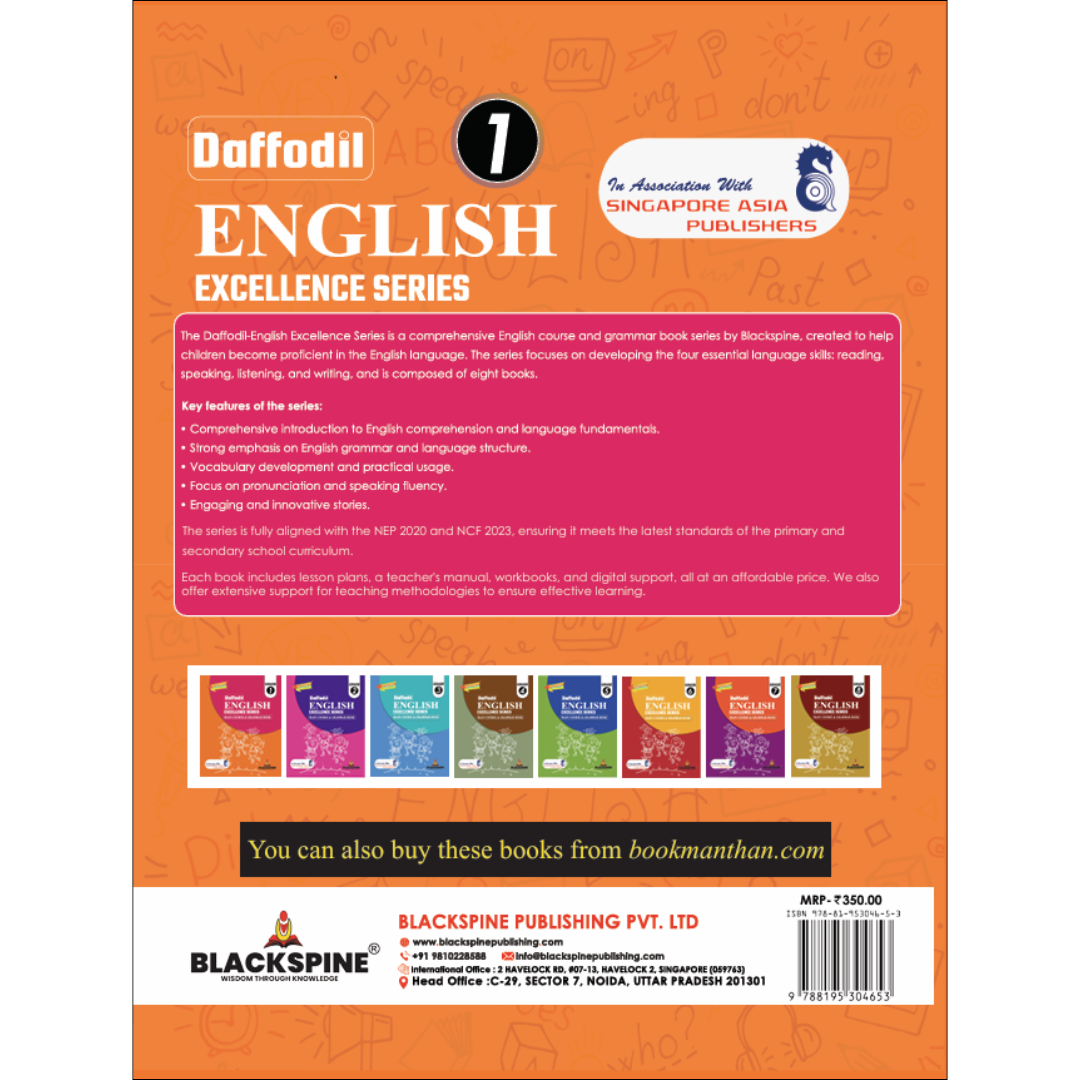 English Excellence Series Main Course and Grammar Book 1