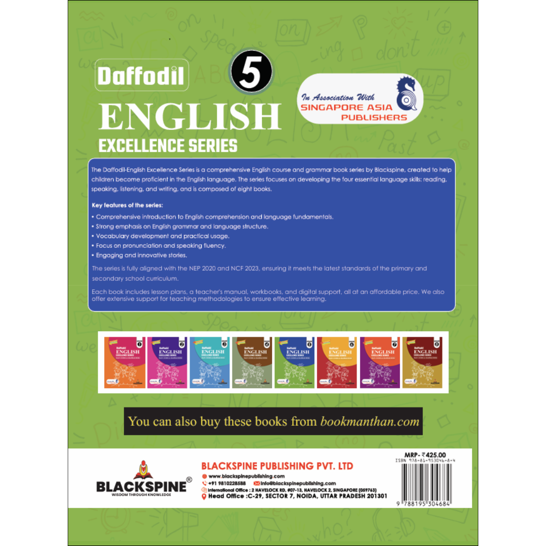 English Excellence Series Main Course and Grammar Book 5