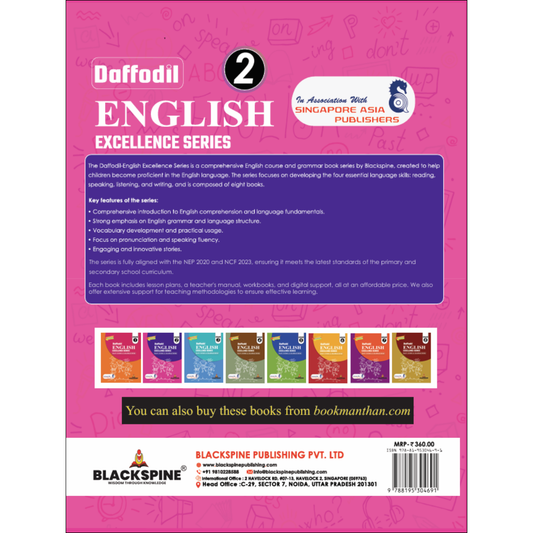 English Excellence Series Main Course and Grammar Book 2