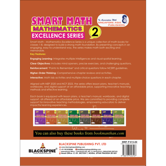Smart Math Mathematics Excellence Series- Class 2