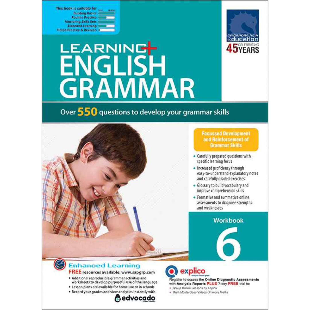 Learning GRAMMAR Workbook 6